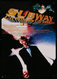 7j971 SUBWAY Japanese R1996 Luc Besson, cool image of Christopher Lambert, a seductive fable!