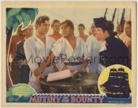 7m065 MUTINY ON THE BOUNTY LC 1935 mutinous dog Clark Gable revolts against evil Charles Laughton!