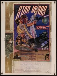 7p022 STAR WARS style D 30x40 1978 George Lucas sci-fi epic, art by Drew Struzan & Charles White!