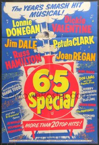 7r008 6.5 SPECIAL English 1sh 1958 English pop musical based on the TV show!