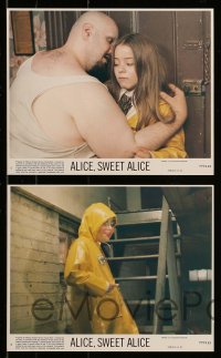 7s139 ALICE SWEET ALICE 6 8x10 mini LCs 1977 first Brooke Shields, Linda Miller, Lilian Roth!