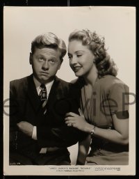 7s576 ANDY HARDY'S BLONDE TROUBLE 7 8x10 stills 1944 Mickey Rooney, Granville, Wilde twins!