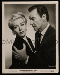 7s897 ANOTHER TIME ANOTHER PLACE 2 8x10 stills 1958 sexy Lana Turner, Sean Connery, Barry Sullivan!