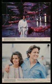 7s054 COMA 8 8x10 mini LCs 1977 Genevieve Bujold, Michael Douglas, Elizabeth Ashley!