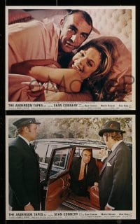 7s029 ANDERSON TAPES 8 color English FOH LCs 1971 Sean Connery, Dyan Cannon, directed by Lumet!