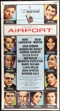7t615 AIRPORT 3sh 1970 Burt Lancaster, Dean Martin, Jacqueline Bisset, Jean Seberg & more!