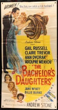 7t623 BACHELOR'S DAUGHTERS 3sh 1946 Gail Russell, Claire Trevor, Ann Dvorak, get a rich husband!