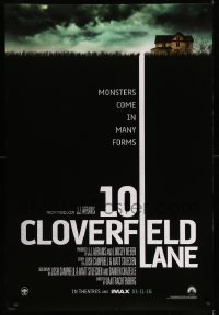 7w271 10 CLOVERFIELD LANE int'l advance DS 1sh 2016 John Goodman, Cloverfield-related