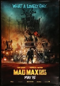 7w203 MAD MAX: FURY ROAD DS bus stop 2015 Tom Hardy in the title role, completely different image!