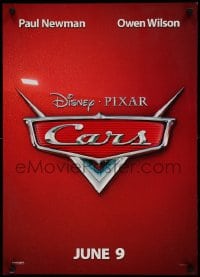 7w063 CARS 20x28 special 2006 Walt Disney/Pixar computer animated automobile racing!