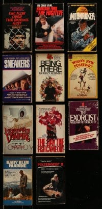 7x285 LOT OF 11 MOVIE EDITION PAPERBACK BOOKS 1970s-90s stories with images from Hollywood films!