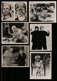 7x197 LOT OF 6 REPRO HORROR 8X10 STILLS 1980s incredible Frankenstein & Mummy images + more!