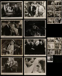 7x134 LOT OF 23 TV RE-RELEASE 8X10 STILLS R1960s great scenes from a variety of different movies!