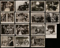 7x148 LOT OF 15 1940S-50S 8X10 STILLS 1940s-1950s great scenes from a variety of different movies!