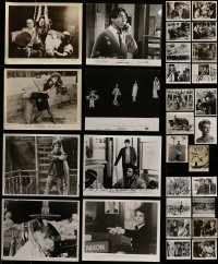 7x128 LOT OF 30 1960S-70S 8X10 STILLS 1960s-1970s great scenes from a variety of different movies!
