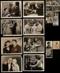 7x130 LOT OF 27 8X10 STILLS 1930s-1940s great scenes from a variety of different movies!