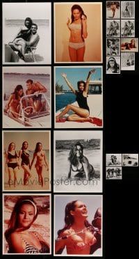 7x188 LOT OF 19 JAMES BOND REPRO 8X10 PHOTOS 1980s Sean Connery & super sexy Bond Girls!