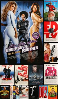 7x424 LOT OF 20 UNFOLDED DOUBLE-SIDED 27X40 MOSTLY COMEDY ONE-SHEETS 1990s-2000s cool images!