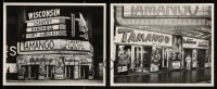 7x201 LOT OF 2 TAMANGO REPRO 8X10 PHOTOS 1980s images of theater fronts with elaborate displays!