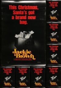 7x460 LOT OF 13 JACKIE BROWN MONEY BAG TEASER UNFOLDED DOUBLE-SIDED 27X40 ONE-SHEETS 1997 cool!