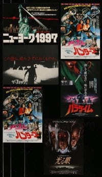 7x110 LOT OF 6 JAPANESE CHIRASHI POSTERS FROM JOHN CARPENTER FILMS 1980s-1990s different images!