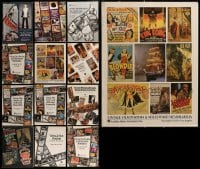 7x242 LOT OF 13 CAMDEN HOUSE AUCTION CATALOGS 1989-95 cool movie posters & other memorabilia!