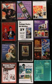 7x243 LOT OF 12 MORRIS EVERETT MOVIE POSTER AUCTION CATALOGS 1996-08 filled with great images!