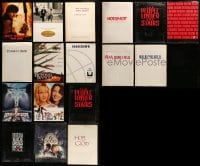 7x336 LOT OF 17 PRESSKITS WITH 5 STILLS EACH 1980s-1990s containing a total of 85 stills in all!