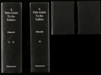 7x271 LOT OF 2 TITLE GUIDE TO THE TALKIES HARDCOVER MOVIE BOOKS 1965 filled with information!