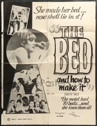 7y070 BED & HOW TO MAKE IT 1sh 1966 Francine Ashley, Judson Todd, Patricia McNair, Barbara Kemp!