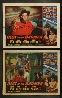 7z890 BEST OF THE BADMEN 2 LCs 1951 Robert Ryan, Claire Trevor, Buetel, Preston, Brennan, outlaws!