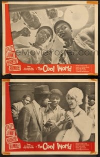 7z919 COOL WORLD 2 LCs 1963 classic Shirley Clarke documentary about everyday life in Harlem!