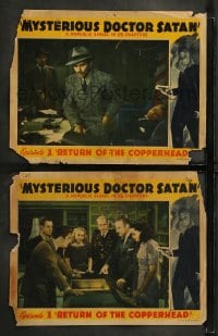 7z958 MYSTERIOUS DOCTOR SATAN 2 chapter 1 LCs 1940 Republic serial, Return of the Copperhead!