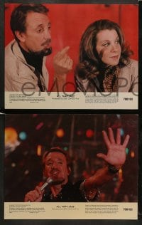 7z048 ALL THAT JAZZ 8 color 11x14 stills 1979 Roy Scheider, Jessica Lange, Bob Fosse musical!