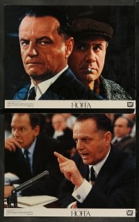 7z225 HOFFA 8 color 11x14 stills 1992 Jack Nicholson in the title role, Danny DeVito, Assante!