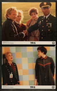 7z498 TOYS 8 color 11x14 stills 1992 Robin Williams, Joan Cusack, directed by Barry Levinson!