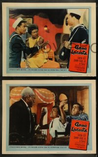 7z792 ANNA LUCASTA 3 LCs 1959 great images of Eartha Kitt, Rex Ingram, Sammy Davis Jr.!
