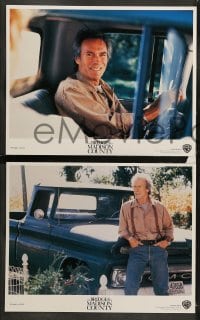 7z093 BRIDGES OF MADISON COUNTY 8 LCs 1995 Clint Eastwood directs & stars w/Meryl Streep!