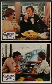 7z101 CALIFORNIA SUITE 8 LCs 1978 Alan Alda, Michael Caine, Jane Fonda, all-star cast!