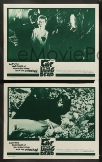 7z712 CAVE OF THE LIVING DEAD 4 LCs 1966 Akos Rathonyi's Der Fluch der Grunen Augen, Adrian Hoven!