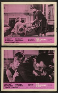 7z660 CHILDREN'S HOUR 5 LCs 1962 great images of Audrey Hepburn, James Garner, Shirley MacLaine!