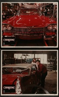 7z119 CHRISTINE 8 LCs 1983 written by Stephen King, directed by John Carpenter, creepy car!
