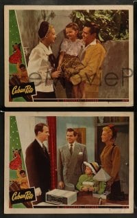 7z661 CUBAN PETE 5 LCs 1946 great images of Desi Arnaz, The King Sisters and top cast!