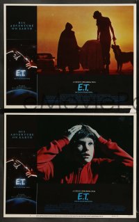 7z157 E.T. THE EXTRA TERRESTRIAL 8 LCs 1982 Steven Spielberg classic, Henry Thomas, Drew Barrymore!