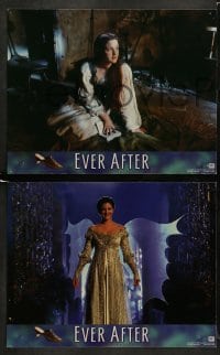 7z166 EVER AFTER 8 LCs 1998 pretty Drew Barrymore, Anjelica Huston, Cinderella!