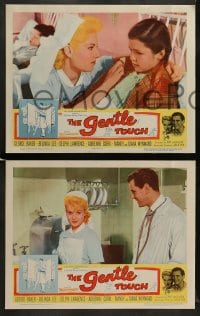 7z171 FEMININE TOUCH 8 LCs 1957 George Baker, pretty English nurse Belinda Lee!