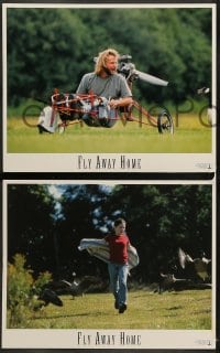 7z179 FLY AWAY HOME 8 LCs 1996 Anna Paquin, Jeff Daniels flies with geese!