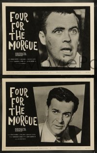 7z182 FOUR FOR THE MORGUE 8 LCs 1962 Stacy Harris, true story of brutal killings!