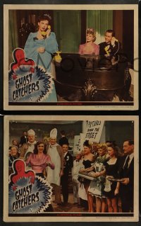7z820 GHOST CATCHERS 3 LCs 1944 images of Ole Olsen & Chic Johnson, Gloria Jean, Martha O'Driscoll!