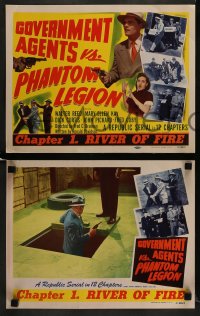 7z200 GOVERNMENT AGENTS VS. PHANTOM LEGION 8 chapter 1 LCs 1951 Walter Reed in Republic serial!